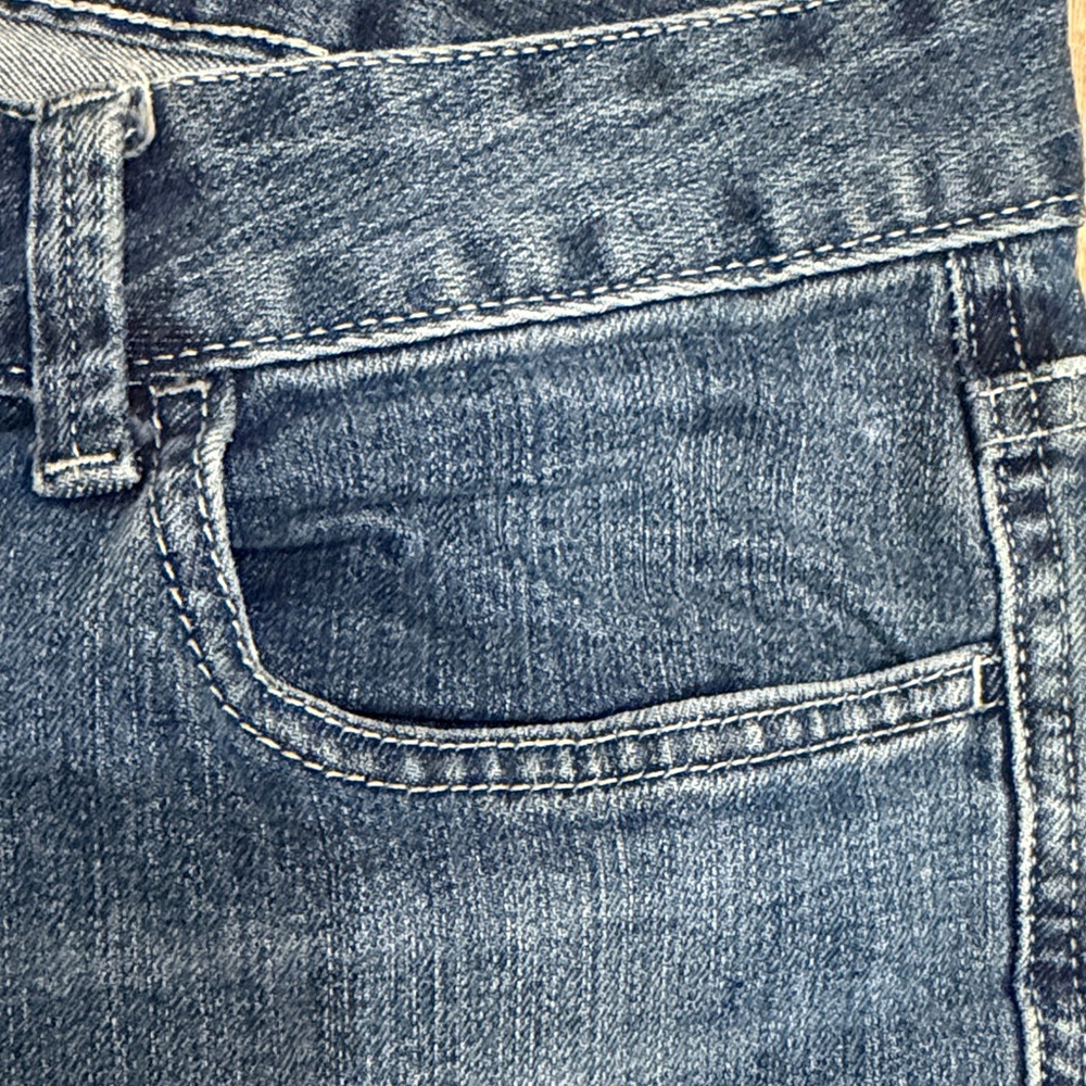 Calvin Klein Jeans Dark Blue Wide Leg Denim - Picture 6 of 7
